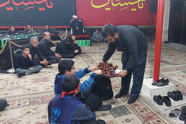 مراسم عزاداری شب چهارم محرم 1404 در اداره‌کل آموزش و پرورش فارس