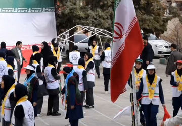 مانور تشکیلاتی یاوران انقلاب پیشتازان مقاومت استان لرستان  مدرسه صدیقه کبری