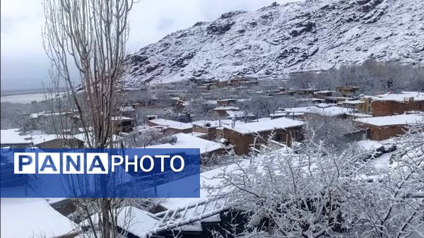 سفیدپوش شدن روستاهای یزد به روایت تصویر