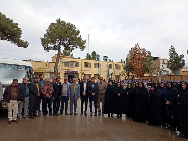 بازدید کارشناسان فحک از هنرستان فلسطین