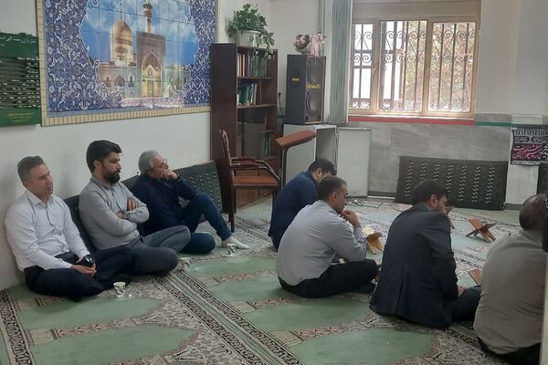 مراسم بزرگداشت شهدای خدمت در ناحیه 2 شهرری 