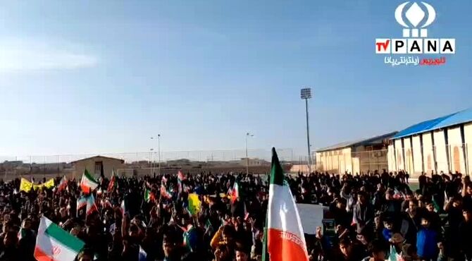 اجتماع عظیم دانش آموزان در سوگ شهادت رهبر انقلاب اسلامی