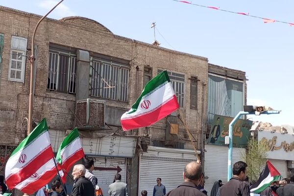 راهپیمایی روز قدس در شهر جهانی یزد
