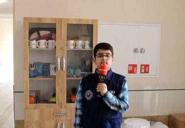 برگزاری مانور زلزله در مدرسه ائمه طاهرین(ع) شهر جعفریه قم 