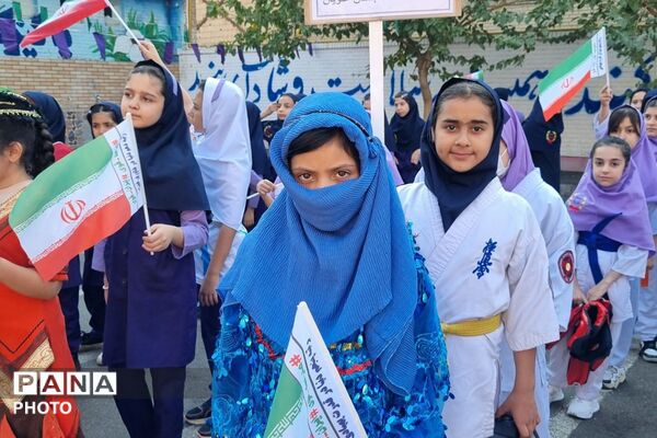 افتتاحیه المپیاد ورزشی درون مدرسه‌ای در بهارستان دو