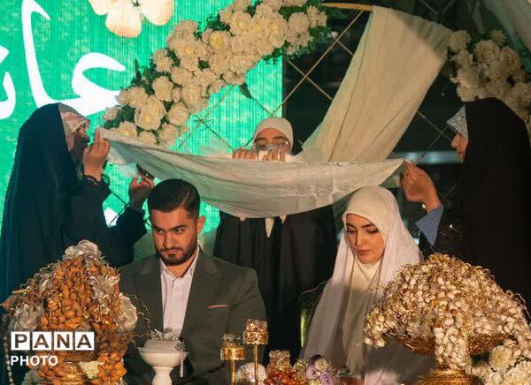 پیوند ۵۰ زوج کرجی همزمان با هفتادو نهمین موج حضور مردم در میادین و خیابان‌های شهر