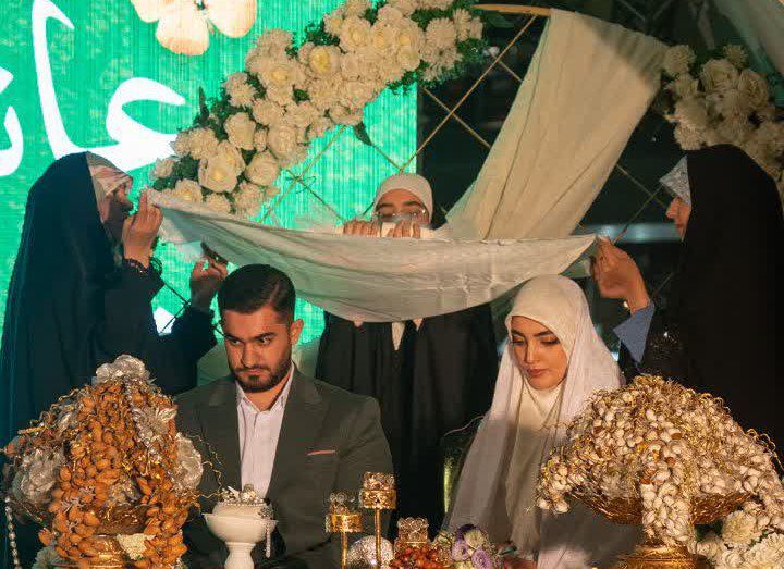 پیوند ۵۰ زوج کرجی همزمان با هفتادو نهمین موج حضور مردم در میادین و خیابان‌های شهر