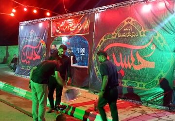 عزاداری مردم شهر تیتکانلو در شب‌های محرم 