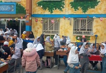 بازارچه دانش‌آموزی تمرین مسئولیت‌پذیری