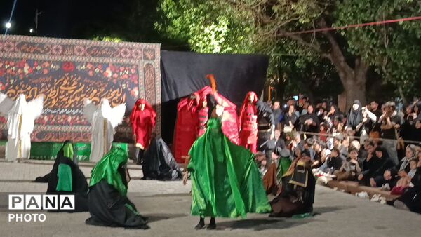 مراسم شبیه خوانی در میدان باغشمال تبریز