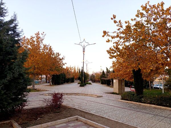 طبیعت زیبای کاشمر در پاییز