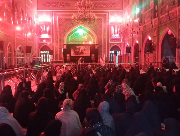 برگزاری مراسم شب سوم عزاداری اباعبدالله(ع) در تکیه ابوالفضلی نیشابور