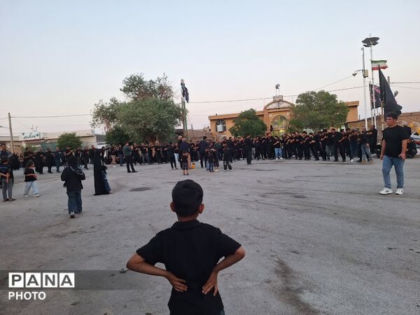 مراسم عصر روز عاشورا در روستای احمد آباد