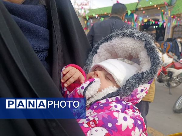 حضور پرشور مردم سلحشور فردیس در راهپیمایی ۲۲ بهمن