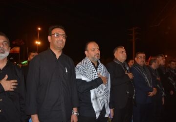 تجلی فرهنگ خدمت در موکب آموزش و پرورش دشت آزادگان