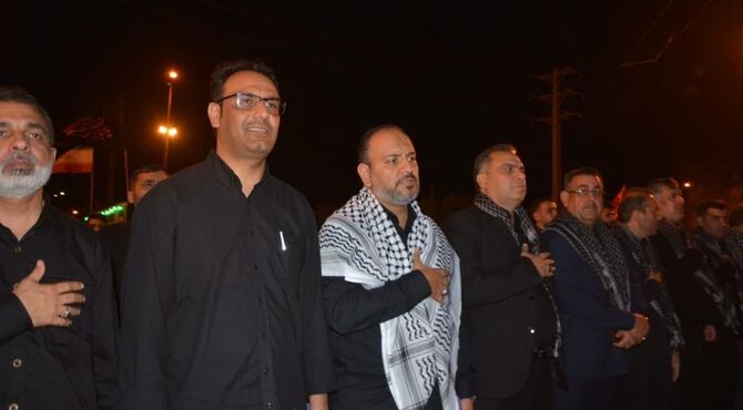 تجلی فرهنگ خدمت در موکب سازمان دانش آموزی استان خوزستان 