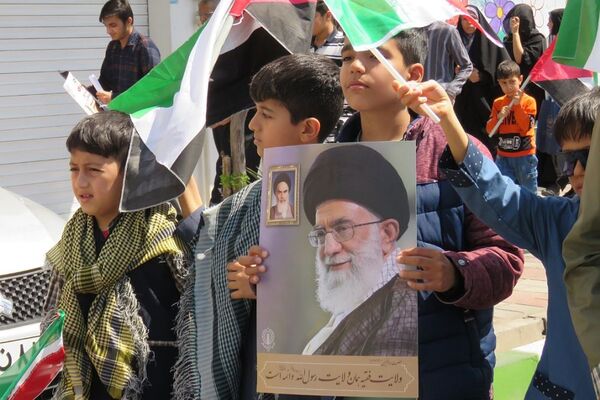 حضور پرشور مردم ناحیه یک شهرری در راهپیمایی روز جهانی قدس