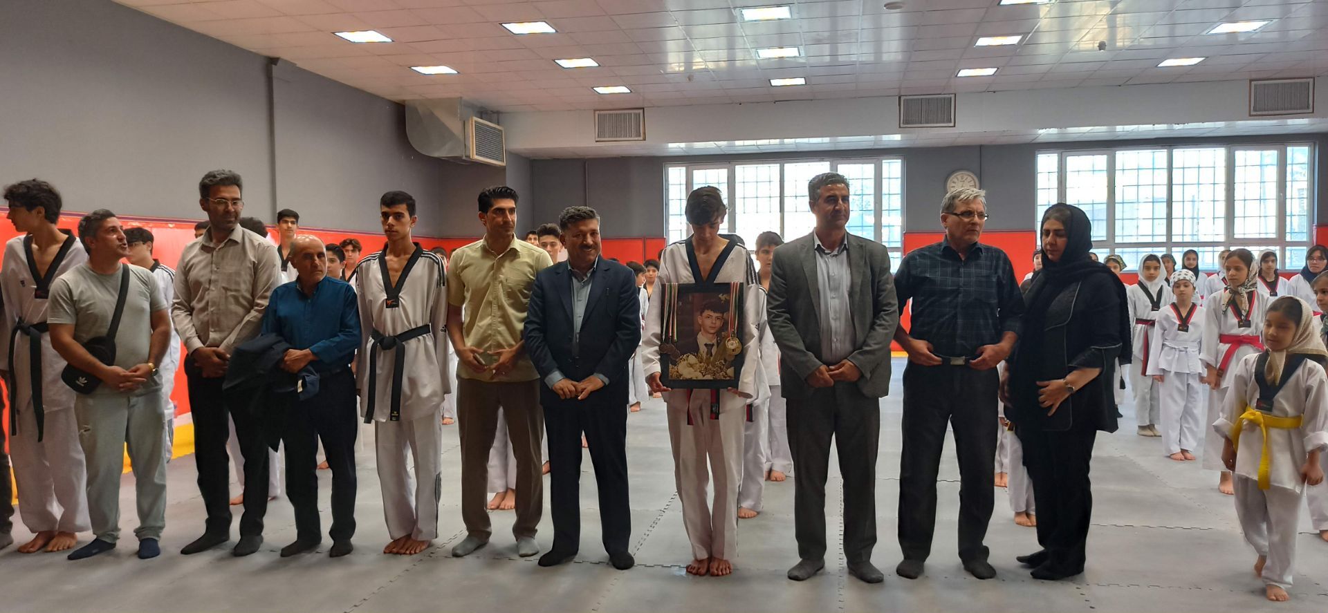 افتتاح خانه تکواندو در سالن چند منظوره آزادی شیروان