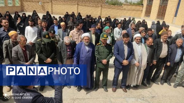 تقدیر و تشکر مردم شهید پرور تیتکانلو از سپاه پاسداران جمهوری اسلامی ایران و رهبر انقلاب اسلامی