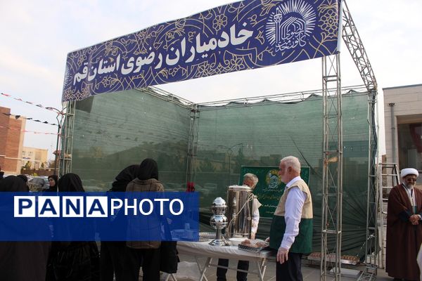 مراسم دومین سالگرد خاکسپاری شهید گمنام آموزشکده فنی دختران قم