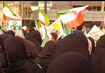 حضور پر شور مردم بابل در راهپیمایی یوم الله ۲۲ بهمن