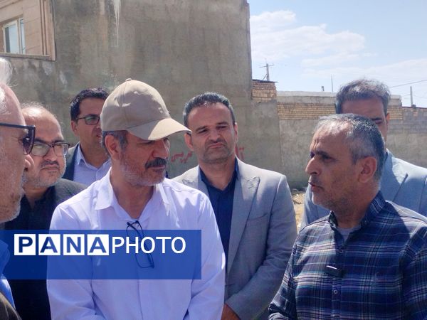 حضور معاون وزیر راه و شهرسازی در قروه