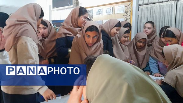 انتخابات شورای دانش آموزی در دبیرستان نورالهدی