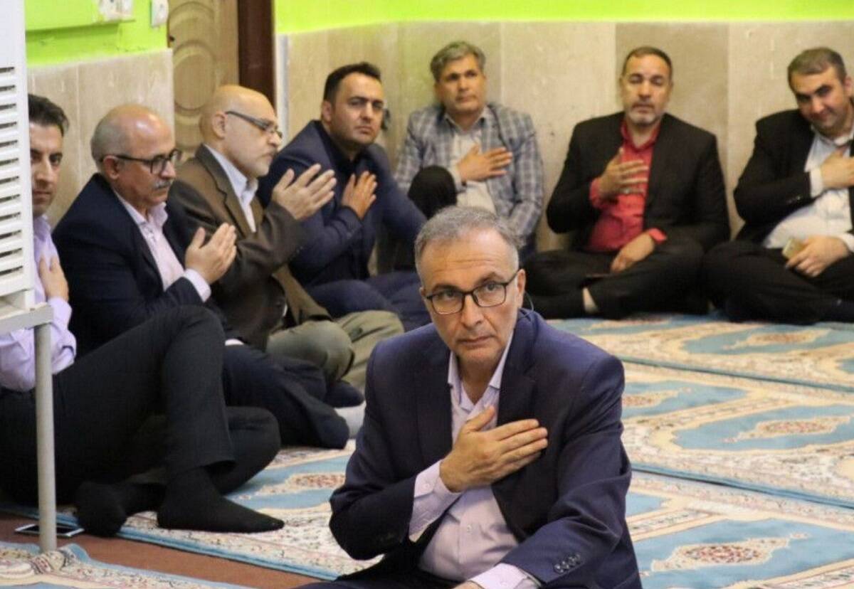 مراسم سالگرد شهادت آیت‌الله رئیسی در اداره‌کل آموزش‌وپرورش استان البرز 