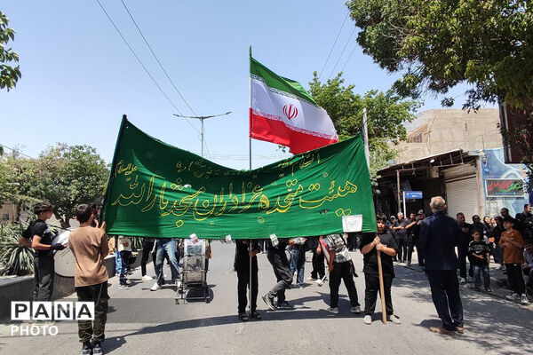 مراسم عزاداری عاشورای حسینی در شهرستان شیروان 