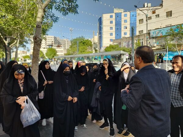 اولین روز اقامت دانش‌آموزان دبیرستان‌‌دخترانه‌‌‌‌غیاثی در مشهد مقدس 