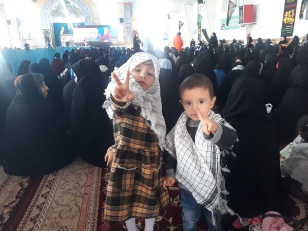 اجتماع بزرگ  بسیجیان شیروان در مصلی امام خامنه‌ای (مدظله العالی) 
