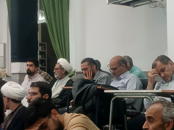 مراسم نخستین سالگرد شهادت شهدای خدمت در مسجد الهادی نیشابور 