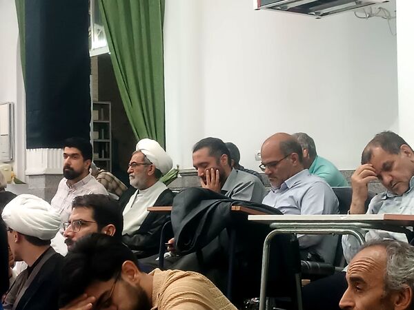 مراسم نخستین سالگرد شهادت شهدای خدمت در مسجد الهادی نیشابور 
