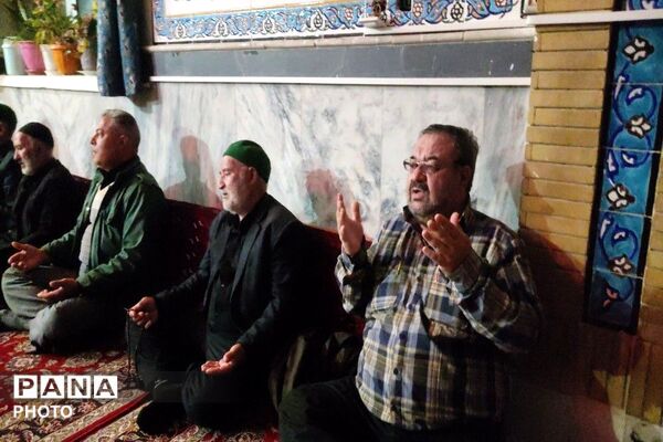 مراسم شهادت قائد امت در شهر بار نیشابور
