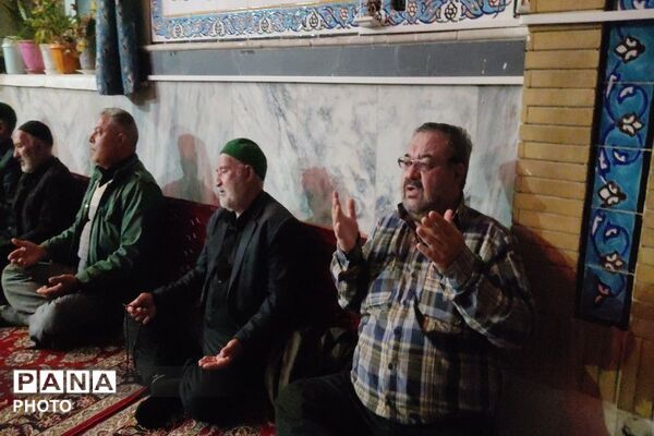مراسم شهادت قائد امت در شهر بار نیشابور
