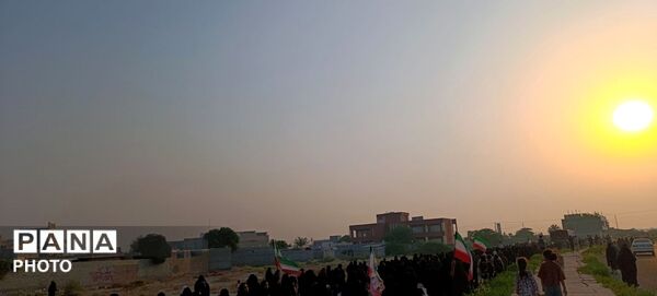 آرامش ابدی بر پیکر شهید «صیاد امید عربی» در میناب