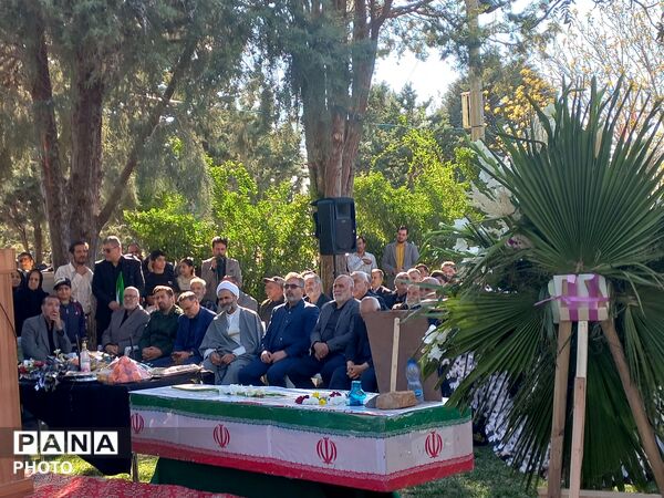 چهلم شهید علی ترکمن در ملایر