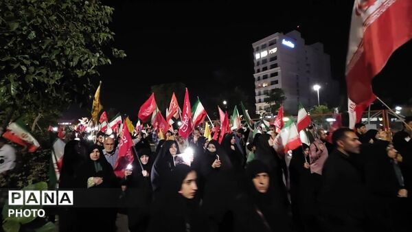 وداع مشهدی‌ ها با لاله‌های خونین خیابان اقبال لاهوری در بلوار وکیل‌ آباد از قاب پانا