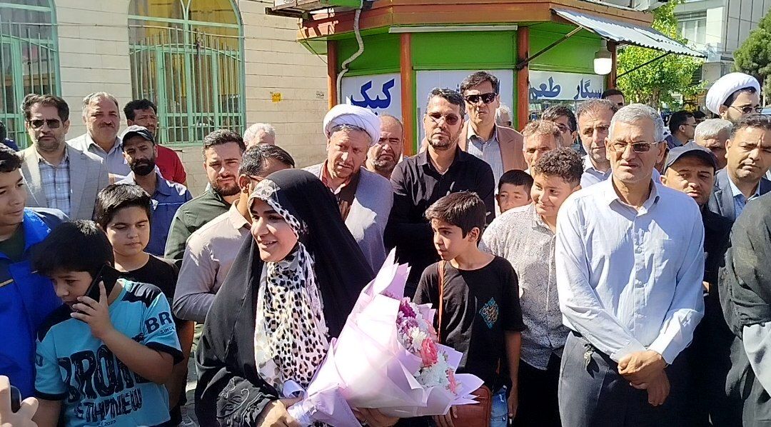 سفر سحر امامی، بانوی شجاع رسانه به فاروج