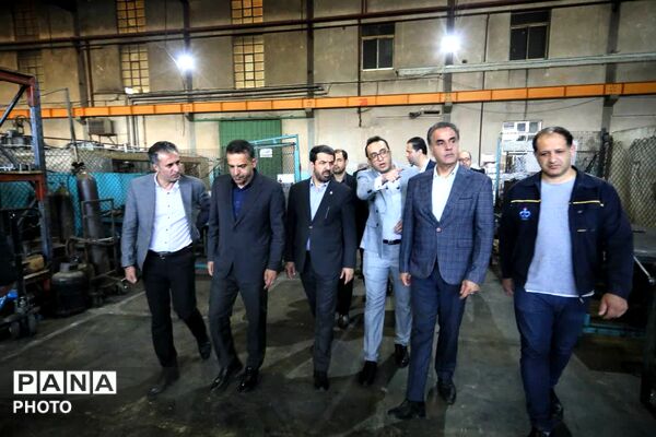 بازدید مسئولان همدان از شرکت کنترل گاز اکباتان