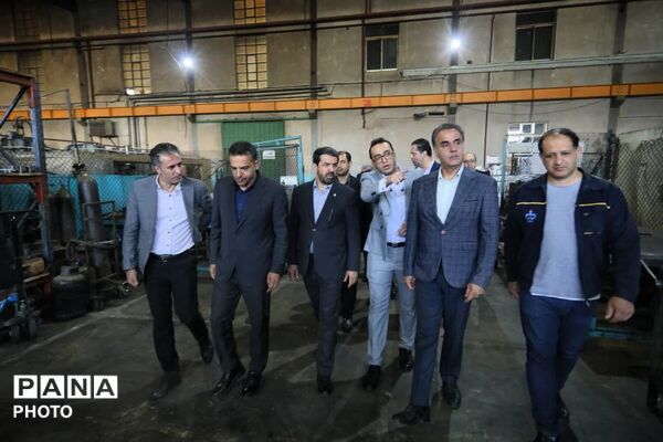 بازدید مسئولان همدان از شرکت کنترل گاز اکباتان