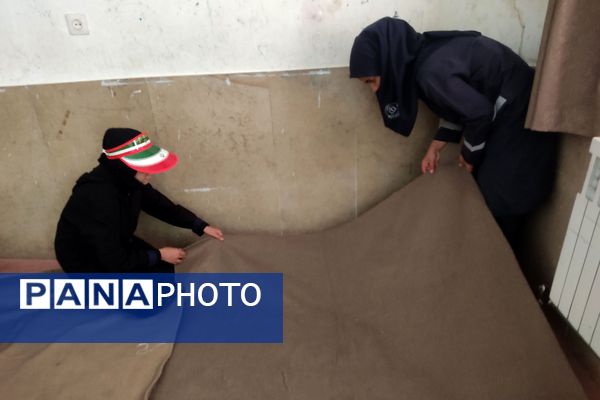 اردوی نوجهادان تربیت علوی به دبستان ظفر آبشور