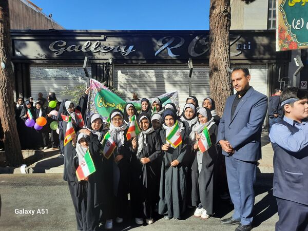 فریاد استقلال و آزادی در طنین ۱۳ آبان در تربت حیدریه