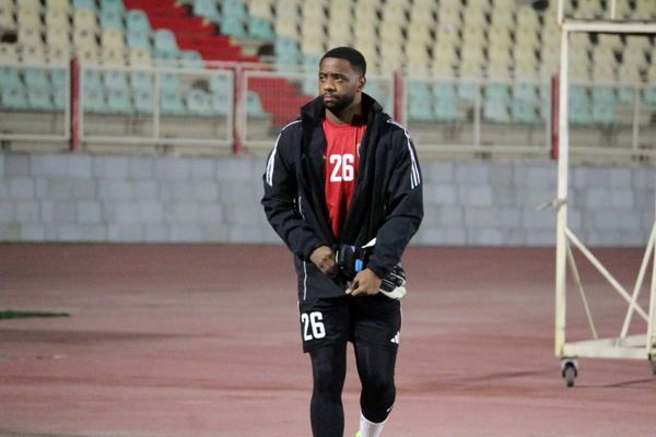 تمرین پیش از بازی با تراکتور تیم الوحده امارات