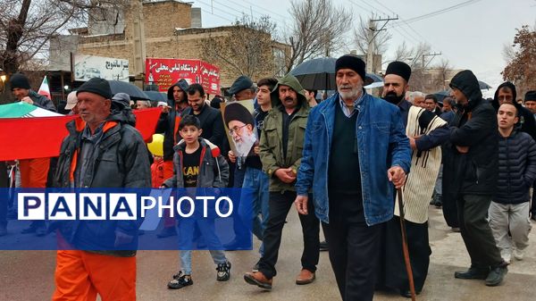 راهپیمایی ۲۲ بهمن در شهرستان فارسان