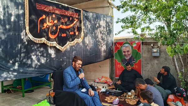 مراسم روضه‌های خانگی در شهرستان مارگون