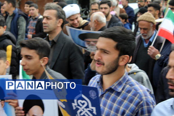 راهپیمایی روز قدس بندپی شرقی