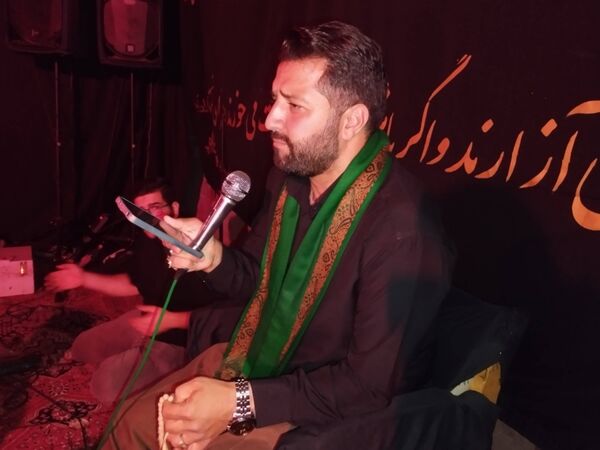 مراسم شب پنجم محرم در قروه