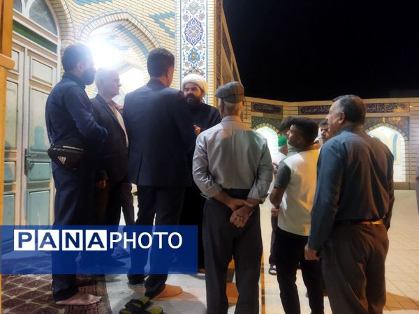 حضور نماینده مردم ترشیز در مجلس شورای اسلامی در مسجد جامع بردسکن