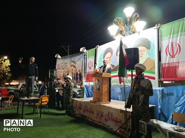 راهپیمایی شهروندان شهرستان مانه 